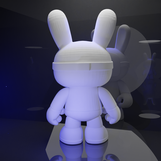 🐇 MASKED RABBIT・ STL File for 3D printing・Cults