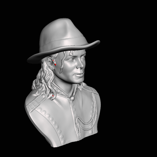 Michael Jackson King of POP - 3D model önizlemesi