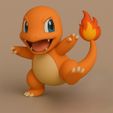 004-Charmander-W-B.jpg Style de combat Pokemon - Charmander #004