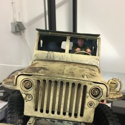 IMG_2663.JPG Archivo STL Soldado conductor para jeep WPL 1/16・Idea de impresión 3D para descargar