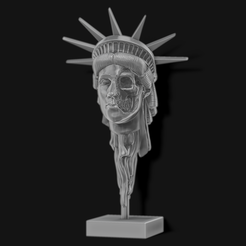 56.png Fichier STL The Head of Liberty v1・Design à télécharger et à imprimer en 3D, geolino_18