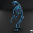 Arctodus-skeleton-wax-5.png Arctodus simus - short faced bear skeleton 3D print model