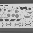 plaquette.jpg Aide dessin molécules chimie / Chemistry molecules drawing help