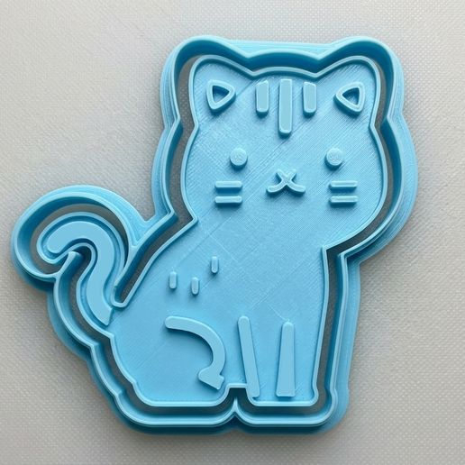 Cortante gato - cat cookie cutter