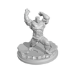 Hulk-Action.png Hulk smash action figure with base - Action figure - Statuette.