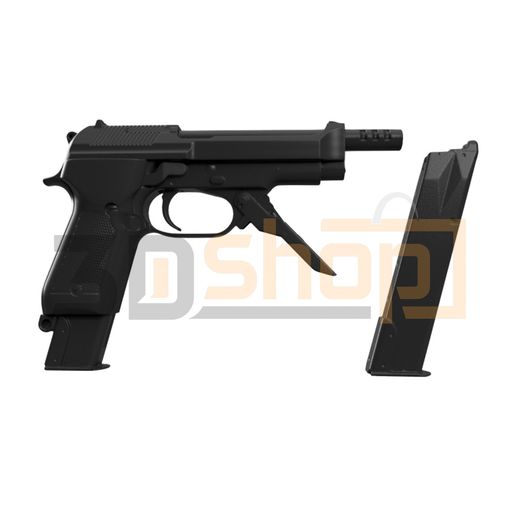 🔫 FULL - BUNDLE ! Beretta M93 Raffica, MAG - HIGH DETAIL