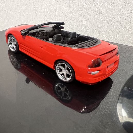 IMG_9254.jpeg Mitsubishi Eclipse GT 2000 Convertible - Modèle imprimable en 3D à l'échelle 1/24