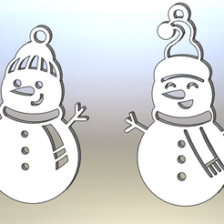 image-2.png Christmas snowman ornaments