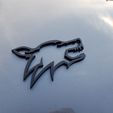 20181116_152324.jpg Coyote /Devil-dog emblem for 2015+ Mustang Gt