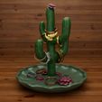 3.jpg Charming Cactus Jewelry Organizer