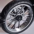 lego-bmw-rim.jpg Fichier STL RIM LEGO TECHNIC motorcycle 1:5・Modèle à télécharger et à imprimer en 3D