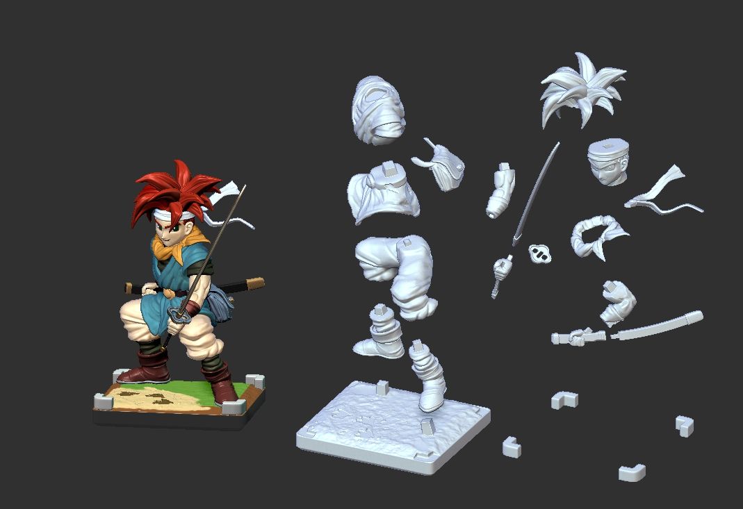 chrono trigger 3d print