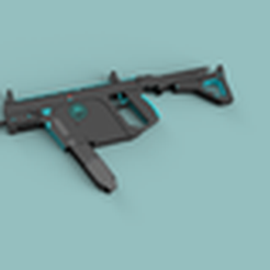 tiny_preview_7d09285e-0761-4a14-9842-babc9041c22f.png Download free STL file Vector_Rainbow Six Siege • 3D printing object, 3D3-design