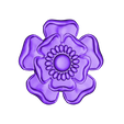 loubie_tudor_rose_test_for_casting.stl Free STL file Tudor Rose Testing Piece and Pendant・3D print design to download