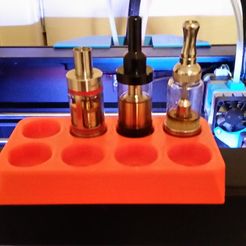 20150223_232348.jpg Free 3D file Vaping Atomizer Holder・Template to download and 3D print, 3910