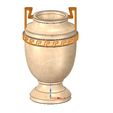 Amphore08-00.jpg amphora greek cup vessel vase v08 for 3d print and cnc