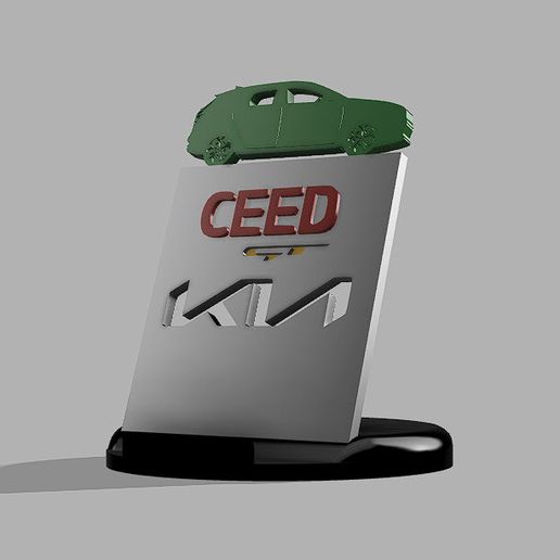 Smartphone Stand Kia CEED GT 3D model