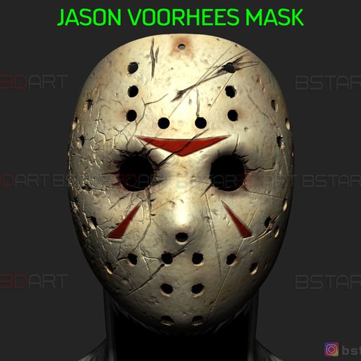🎬 Jason Voorhees Mask - Friday 13th movie 2019 - Horror