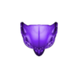 CrowSkullMask Precut.stl Krähen-Totenkopf-Maske