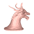model-1.png Dragon head low poly