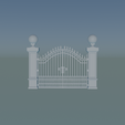Medieval-Castle-Gate-3D-Model.png Modèle 3D de porte de château médiéval - Fichier STL pour l'impression 3D