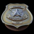 Preview4.jpg Police Badge 3D Print Model