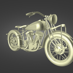 image.png STL file 1938 Indian model 338-B "Chief"・Design to download and 3D print