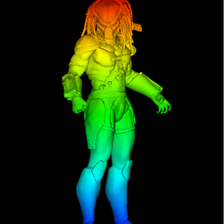 Sin título.png Archivo STL gratis Predator・Modelo imprimible en 3D para descargar