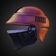 FennecHelmetSideLeft.jpg The Mandalorian Fennec Shand Helmet for Cosplay 3D print model