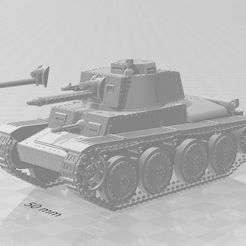 1.jpg Download free STL file Panzer 38(t) for Dust 1947 • Object to 3D print, ANerdsNerd