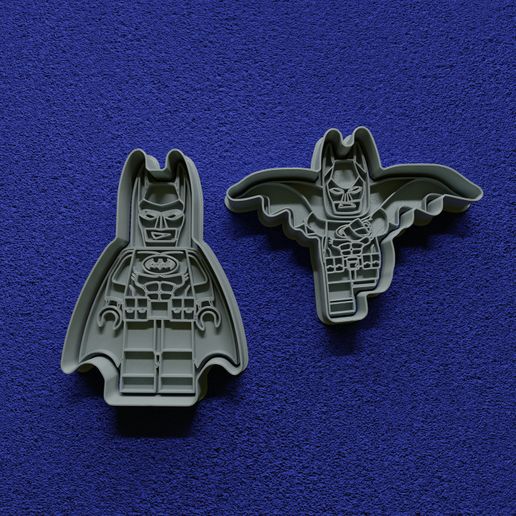 Cookie Cutter Batman - 3D model önizlemesi