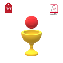 balero-img-audakter-free.png Free STL file FREE DESIGN 3D - BALL CUP・3D printer model to download