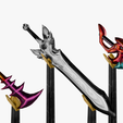 SwordPhoto9.png 15 Stylized Sword Models Pack 1 - Low Poly