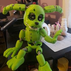 Five Nights at Freddys Plushtrap Sitting (sitting) Update