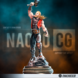 @NACHOCG3D Fan Art Thor - Statue
