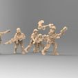 720X720-moderntroops02.jpg Full Army Range - Azadi Death Front - Female Imperial Guard troops for games like War Hammer 40 K , Kill Team, Necro Munda, WarPath, Dead Zone
