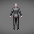 3.png Cartoon Character - Bald Man in Suit