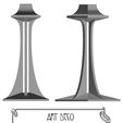 deco_candle_6.jpg Art deco candle and tealight holder