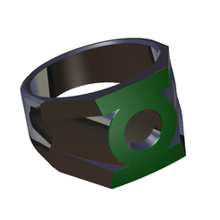 3.png Файл STL Кольцо Зеленого фонаря V2・Дизайн 3D-печати для загрузки3D
