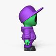 c3.jpg Lindo Alien Miniatura - Gorra - Chibi