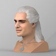 untitled.1724.jpg Geralt of Rivia The Witcher Cavill bust full color 3D printing