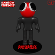 22222.png RED FROM ROBLOX RAINBOW FRIENDS | 3D FAN ART
