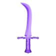 HookSword.stl Hook Sword