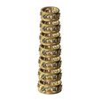 Spike-3mm-diamond-setting-open-cancave-wide-band-size6to12-03.jpg Spike Diamantfassung konkav Band US Größen 6to12 3D-Druck Modell