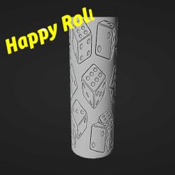 dice2.jpg STL file Happy Roll Dice・3D print model to download, Guettler