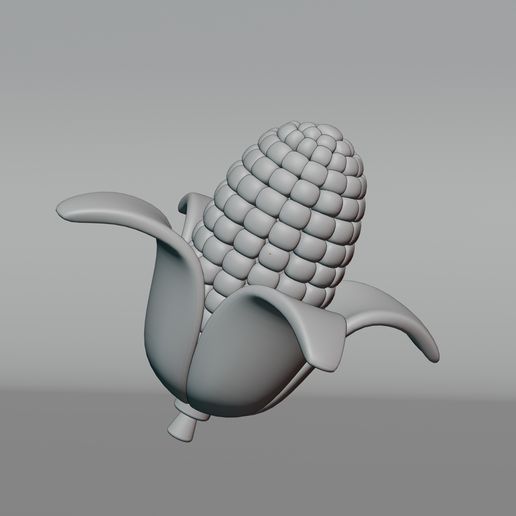 🌽 Corn・ STL File for 3D printing・Cults