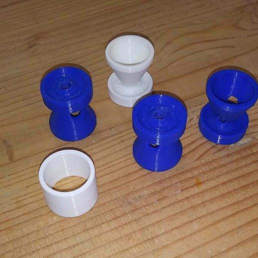 STLDatei Airforce Airguns Talon SS Pellet Gun .22 Suppressor baffle set kostenlos herunterladen