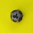 yellow-9.jpg Zodiac Dice / Dodecahedron