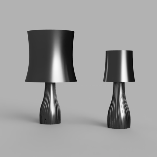 LampRender.png Ribbed Lamp Base