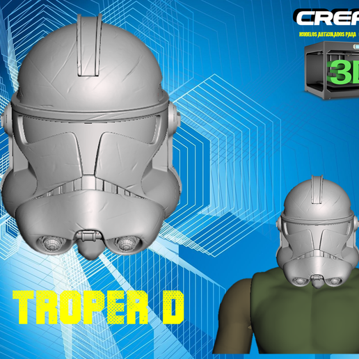 TROPER HEAD D 3D model